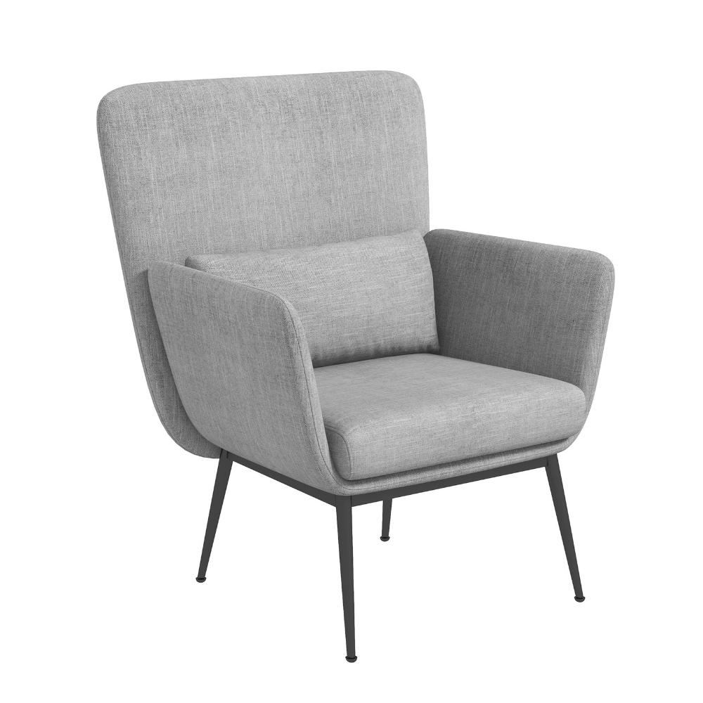 Casa Decor Cora Light Grey Accent Chair - House