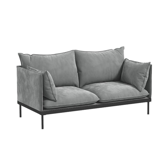 Casa Decor Camilla 2 Seater Sofa Light Grey - House