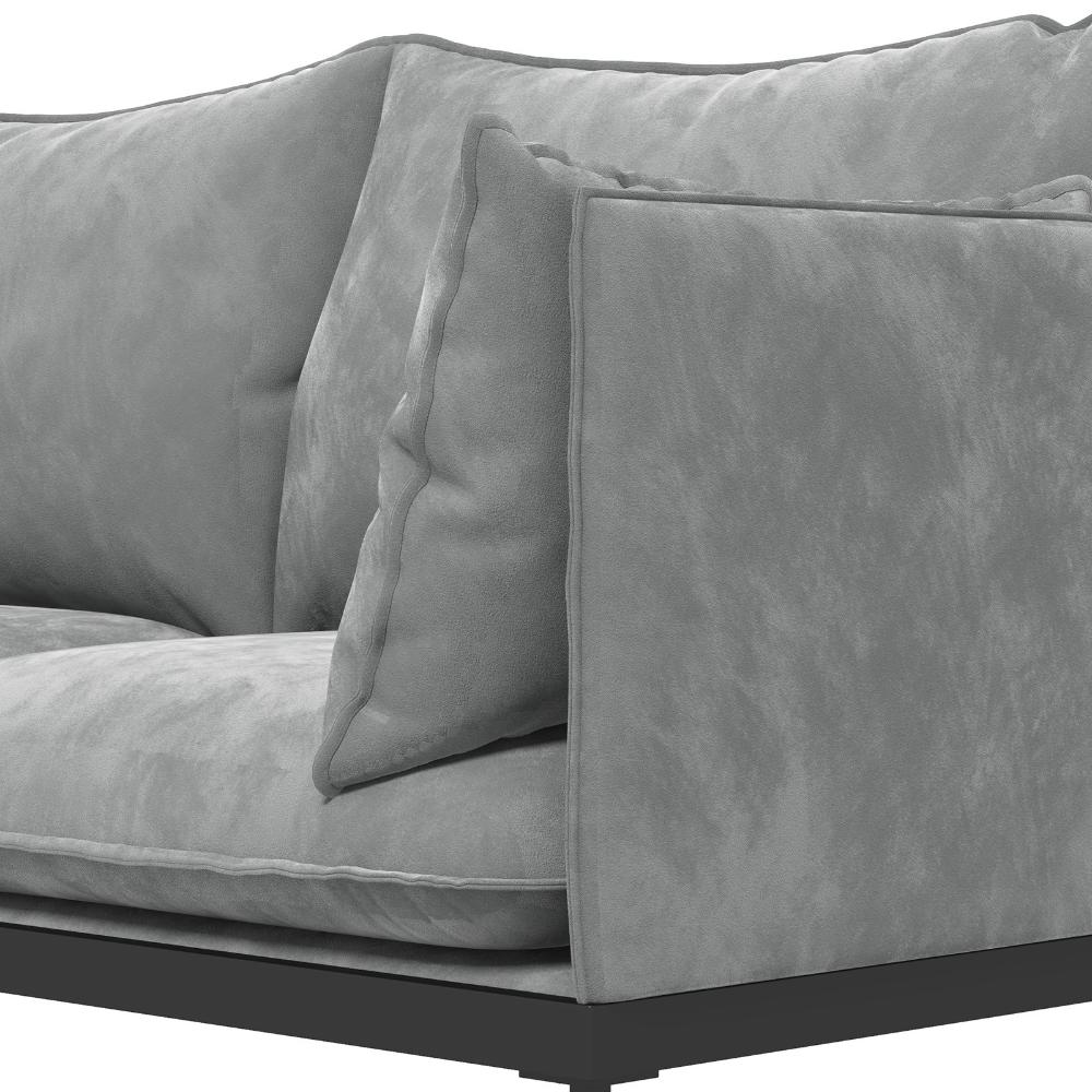 Casa Decor Camilla 2 Seater Sofa Light Grey