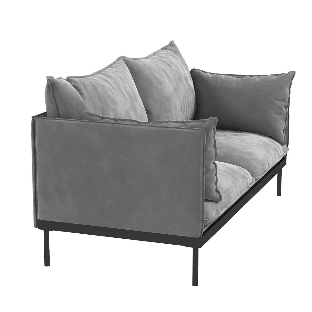 Casa Decor Camilla 2 Seater Sofa Light Grey