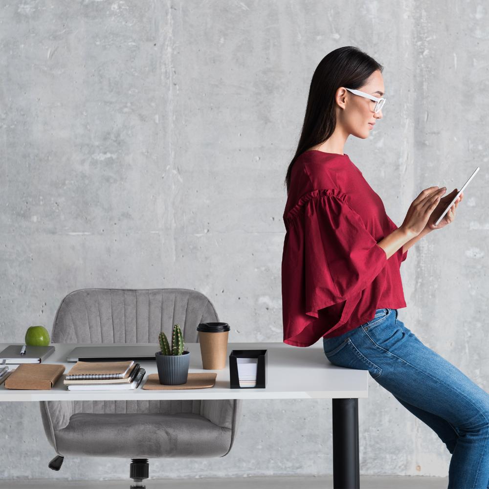 Casa Decor Arles Grey Office Chair