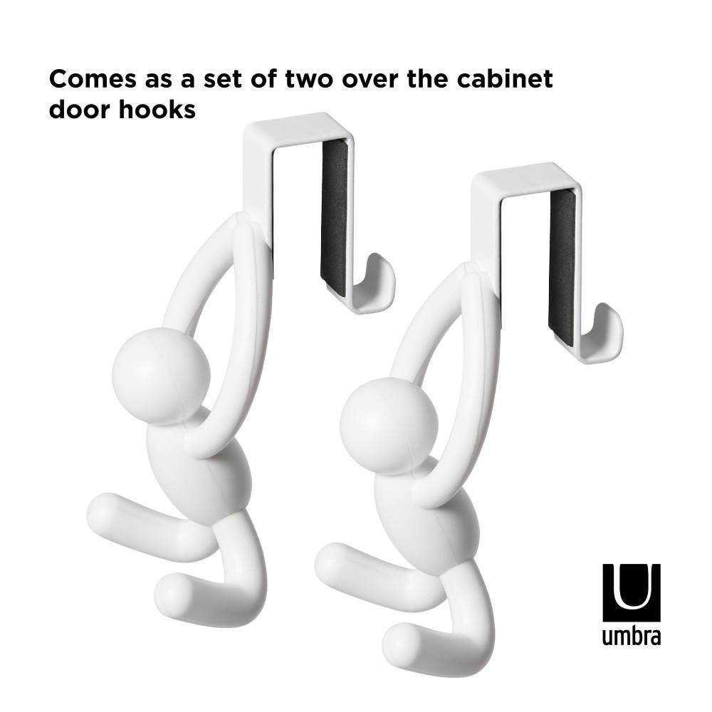 Umbra Buddy Over The Door Set of 2 Cabinet Hook