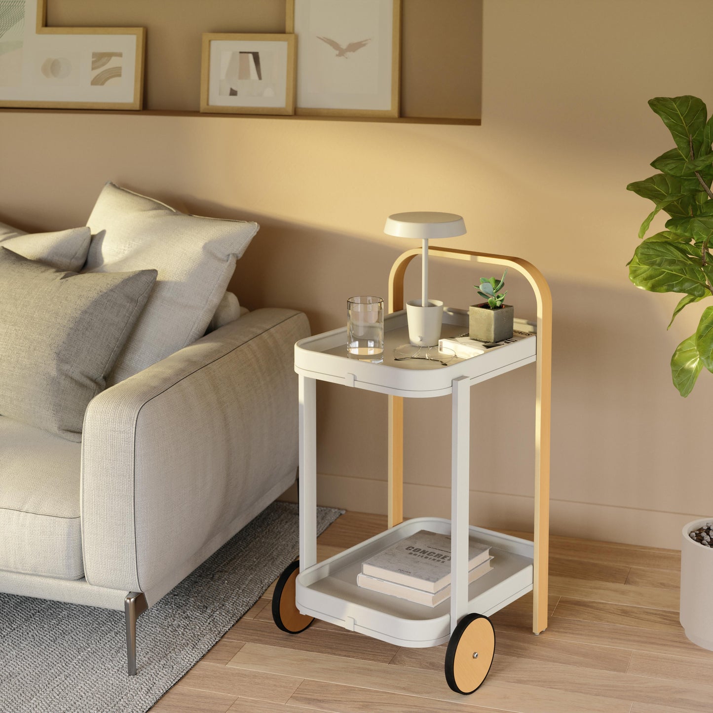 Umbra Bellwood Bar Serving Cart