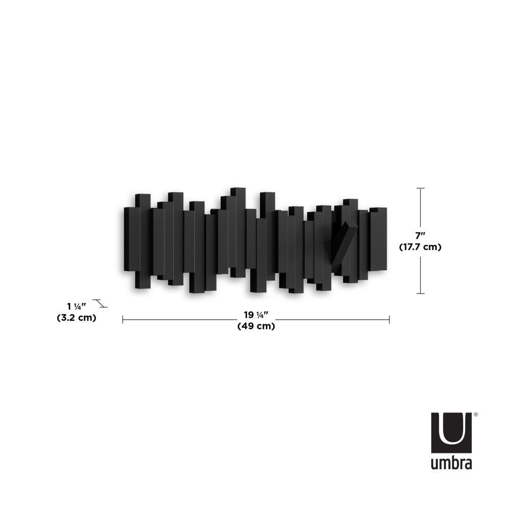 Umbra Sticks Multi Hook Black