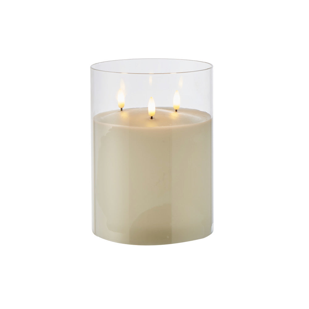 Rogue Glass Triflame Candle Medium