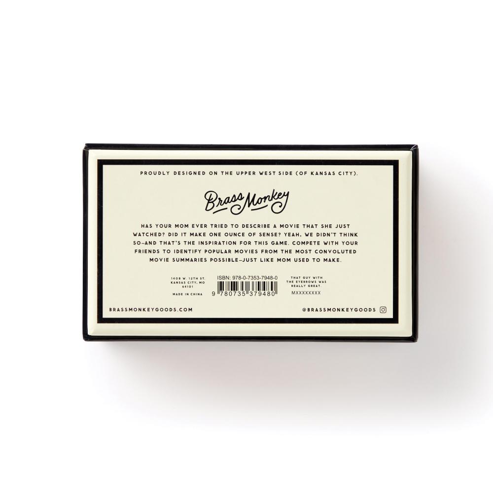 Brass Monkey Poorly Explained Movies Game