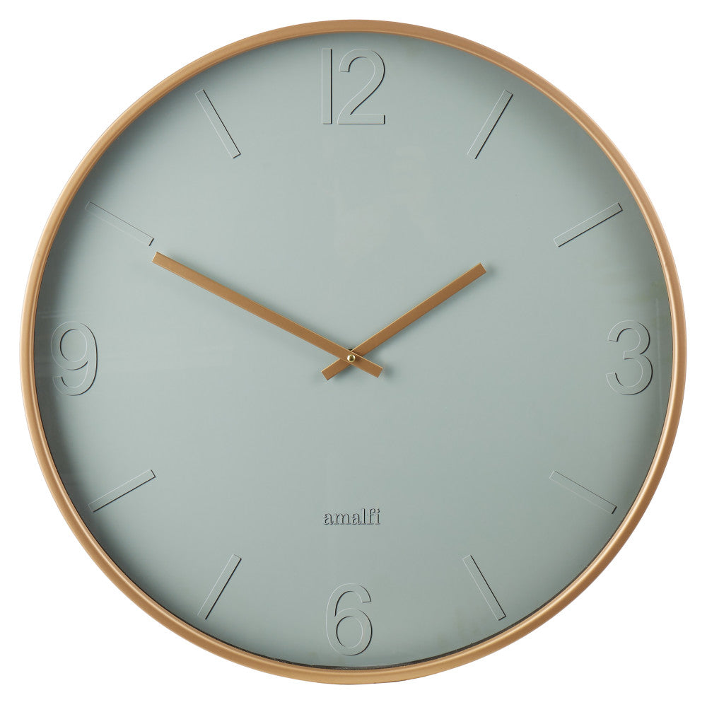 Amalfi Modern Green Wall Clock