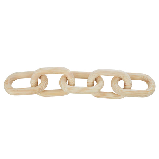 Amalfi Natural Wood 5 Link Chain