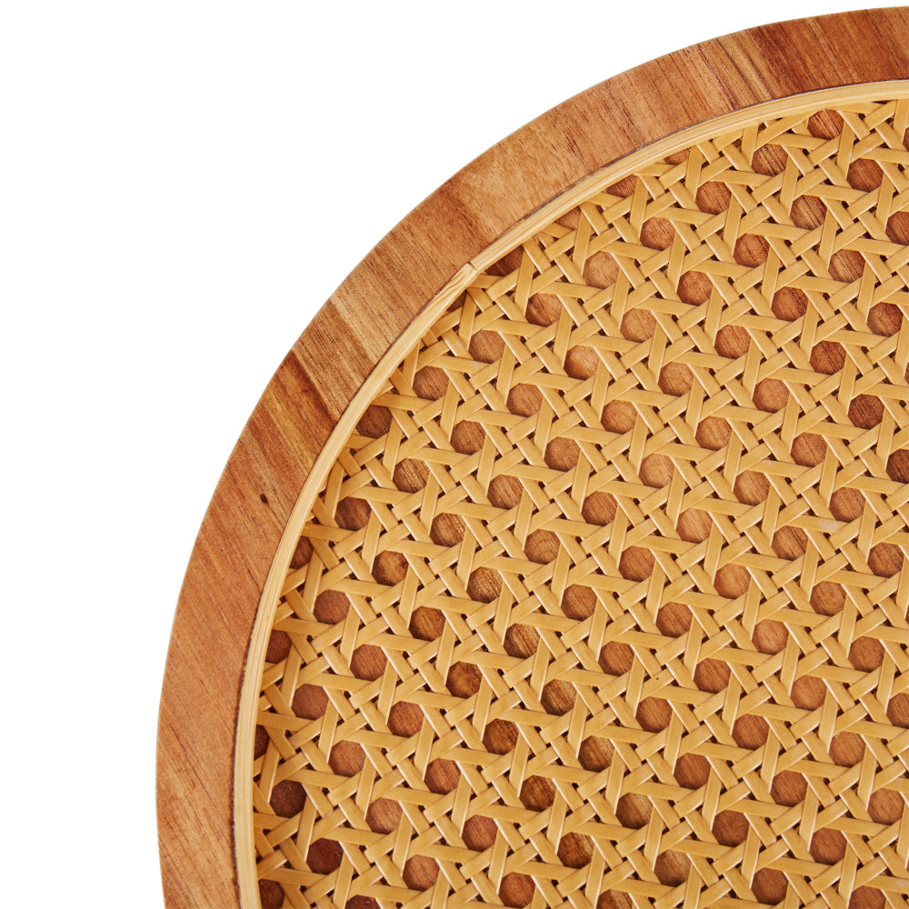 Amalfi Acacia & Rattan Serving Board