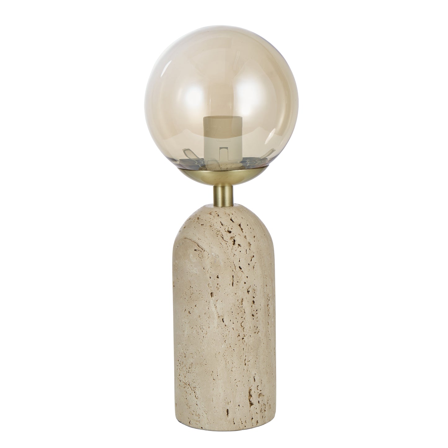Amalfi Soloman Travertine Table Lamp