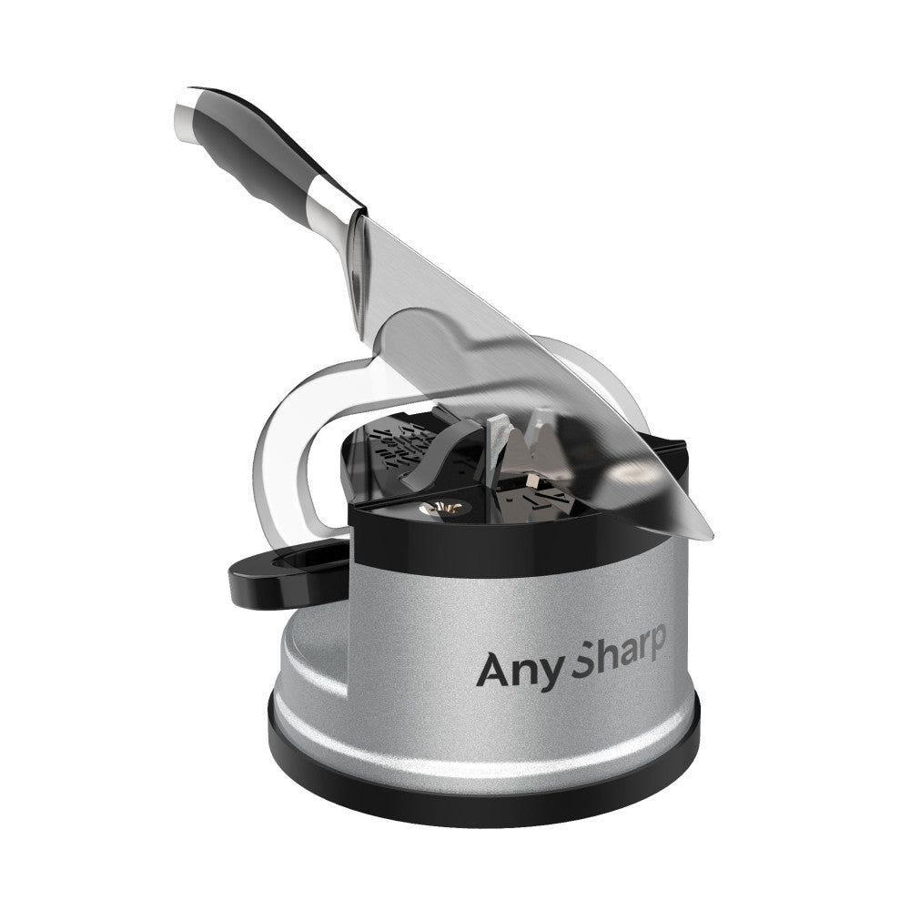 AnySharp Silver Sharpener & Mini Scissors Set