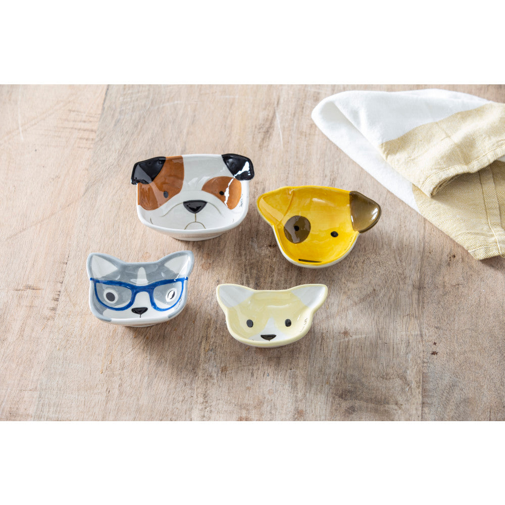 Davis & Waddell Dog Squad Set of 4 Measuring Cups