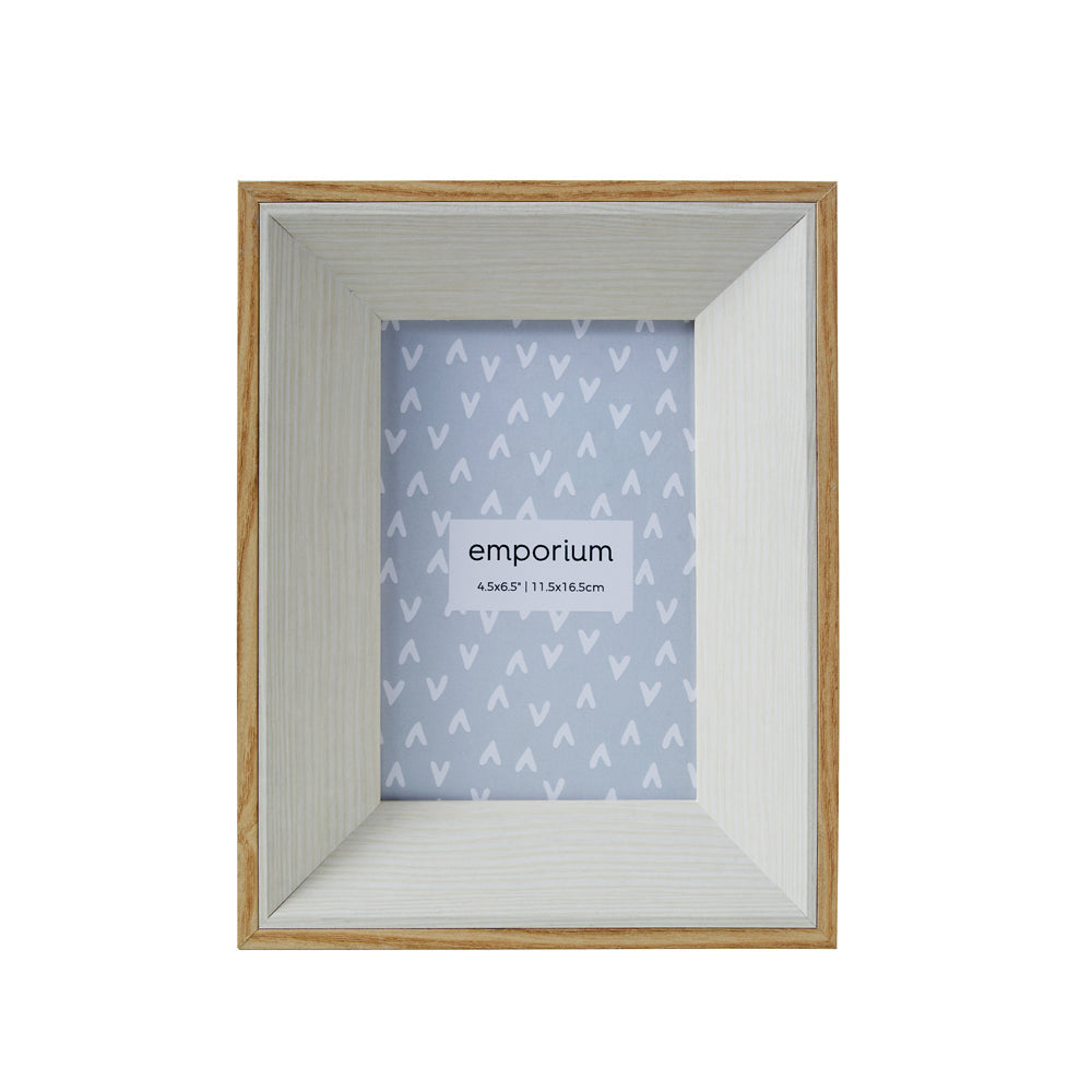 Emporium Wood Photo Frame 4 x 6"
