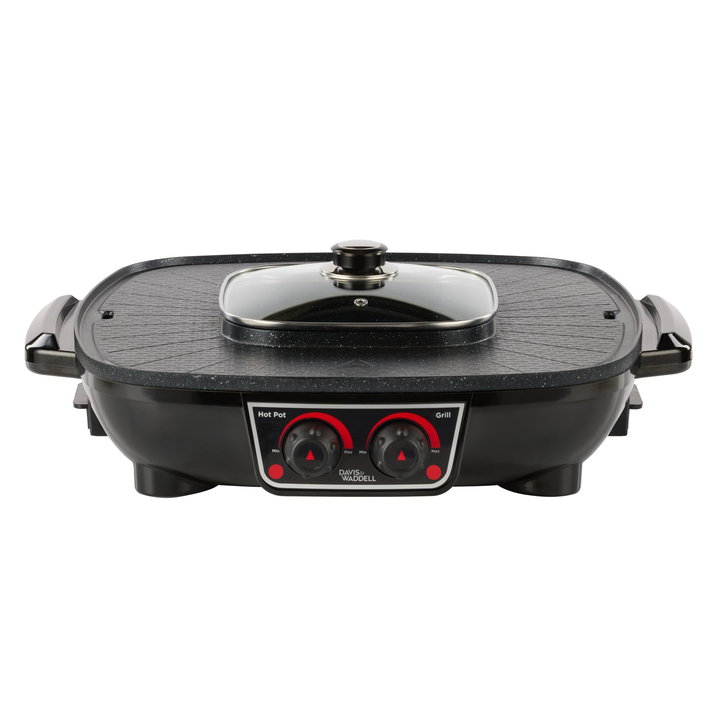 Davis & Waddell 2 In 1 Electric Steamboat Hotpot & Grill