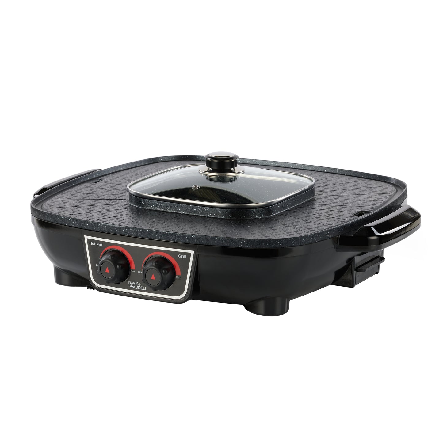 Davis & Waddell 2 In 1 Electric Steamboat Hotpot & Grill