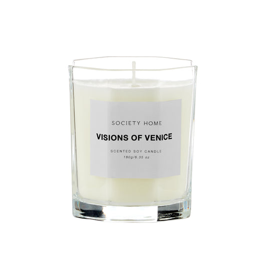 Society Home Visions Of Venice Scented Soy Candle