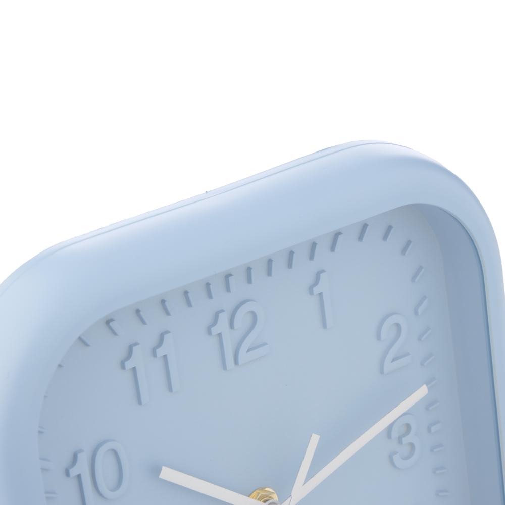 Emporium Nico Mini Wall Clock Square Blue at House