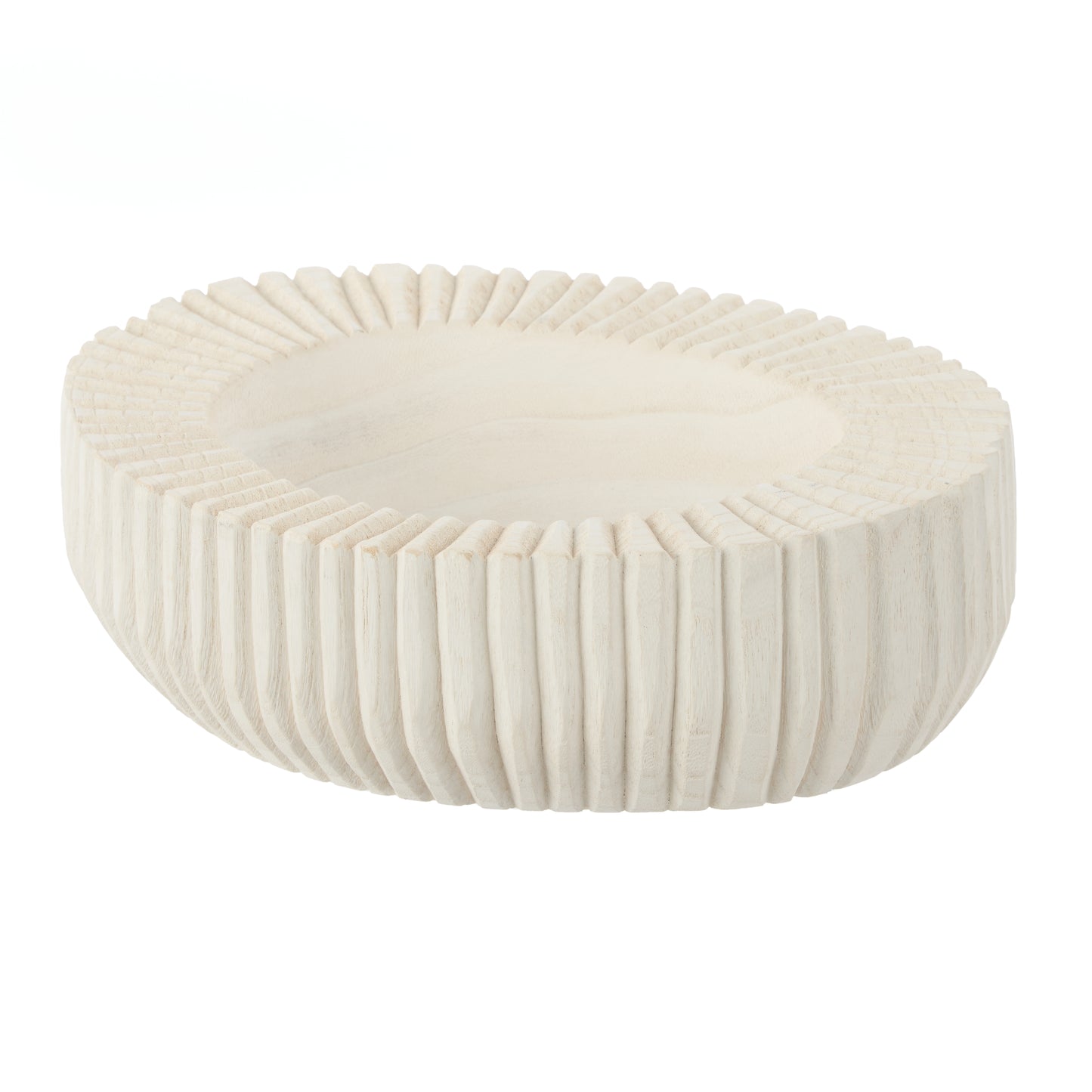 Amalfi Picton Ribbed Timber Bowl