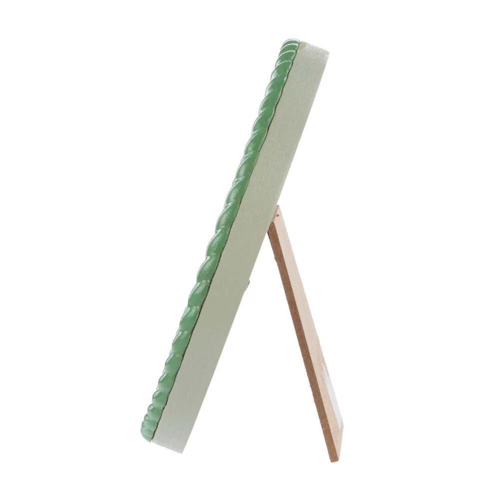 Emporium Bec Round Photo Frame in Green at House