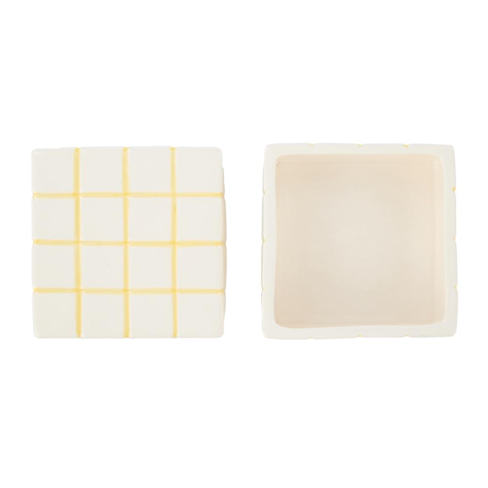 Emporium Lulu Collection Check Box Yellow at House