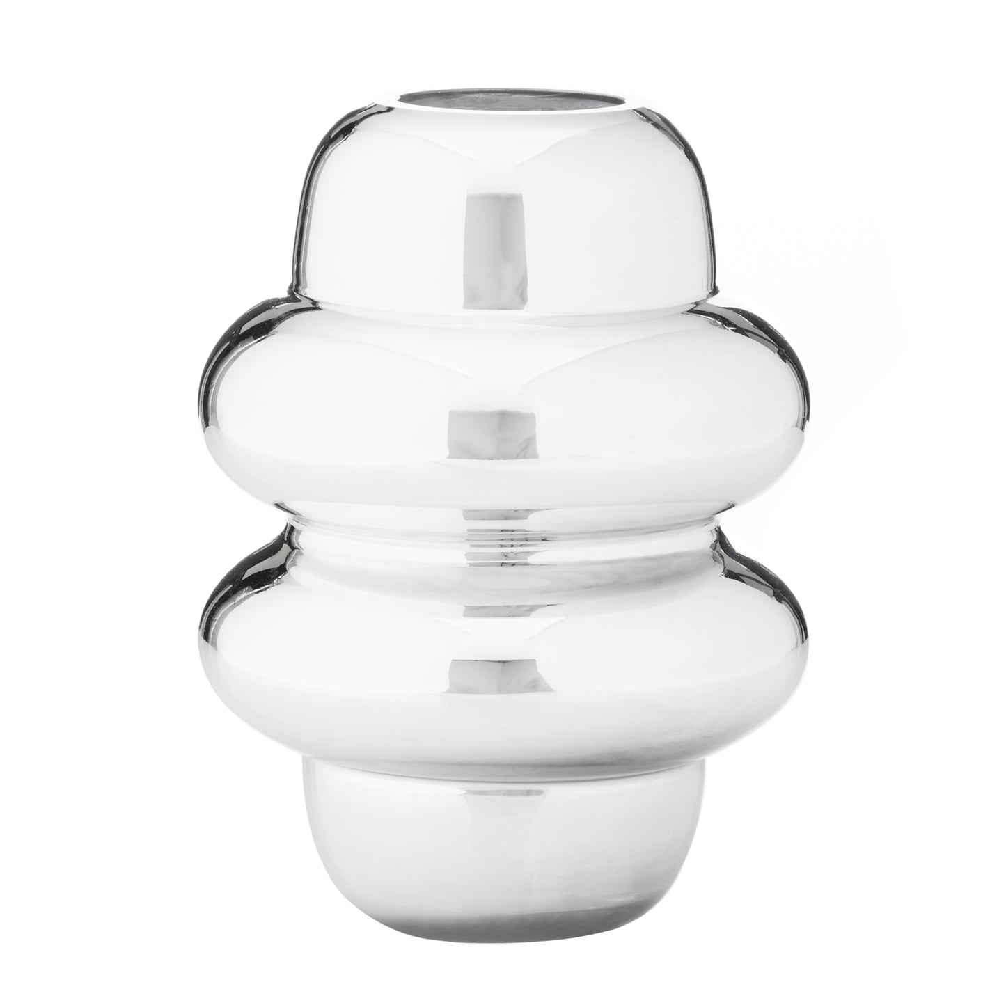 Amalfi Gallium Metallic Vase