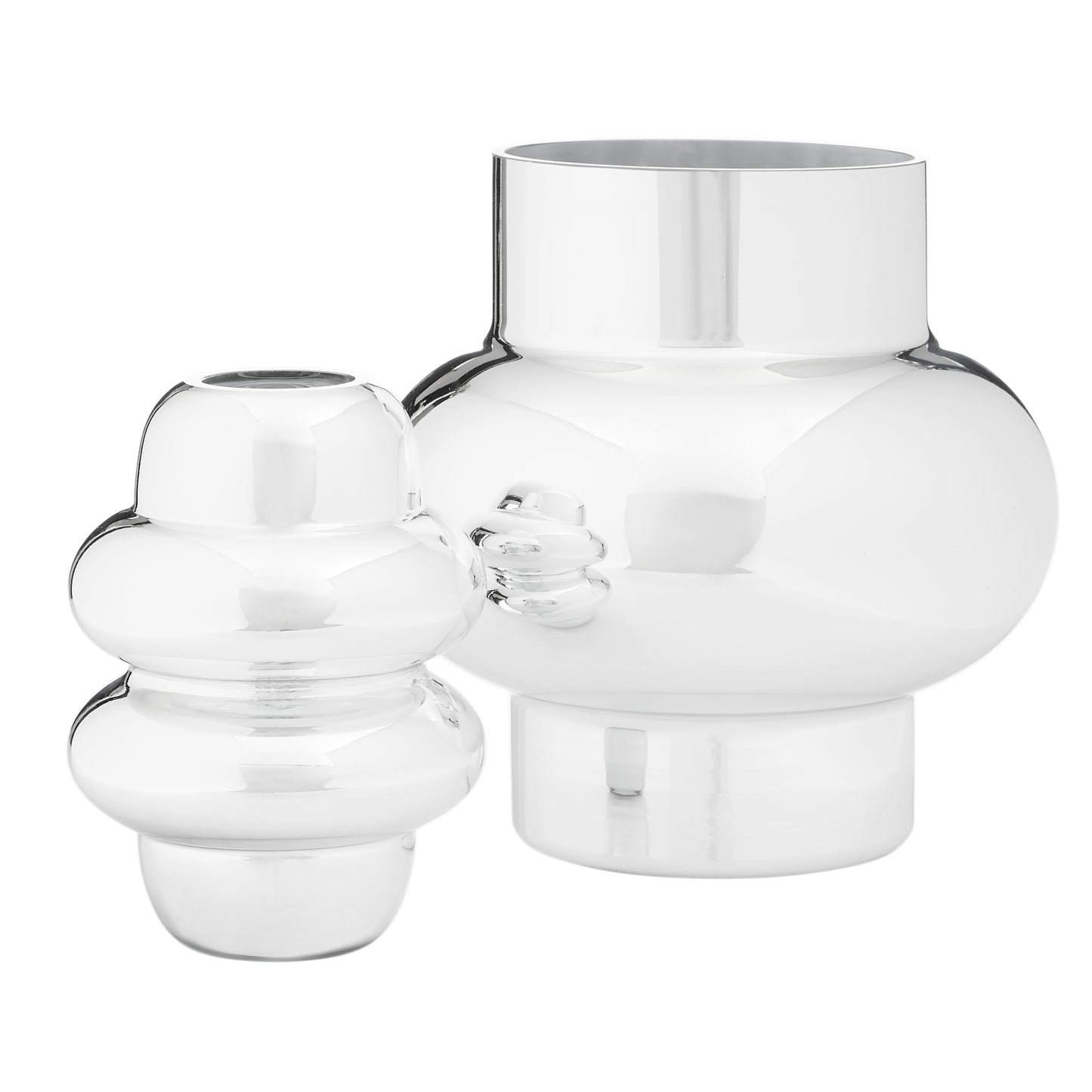 Amalfi Gallium Metallic Vase