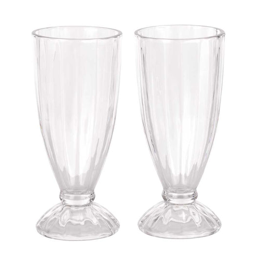 Davis & Waddell Betty Set of 2 Milkshake Glasses 350ml