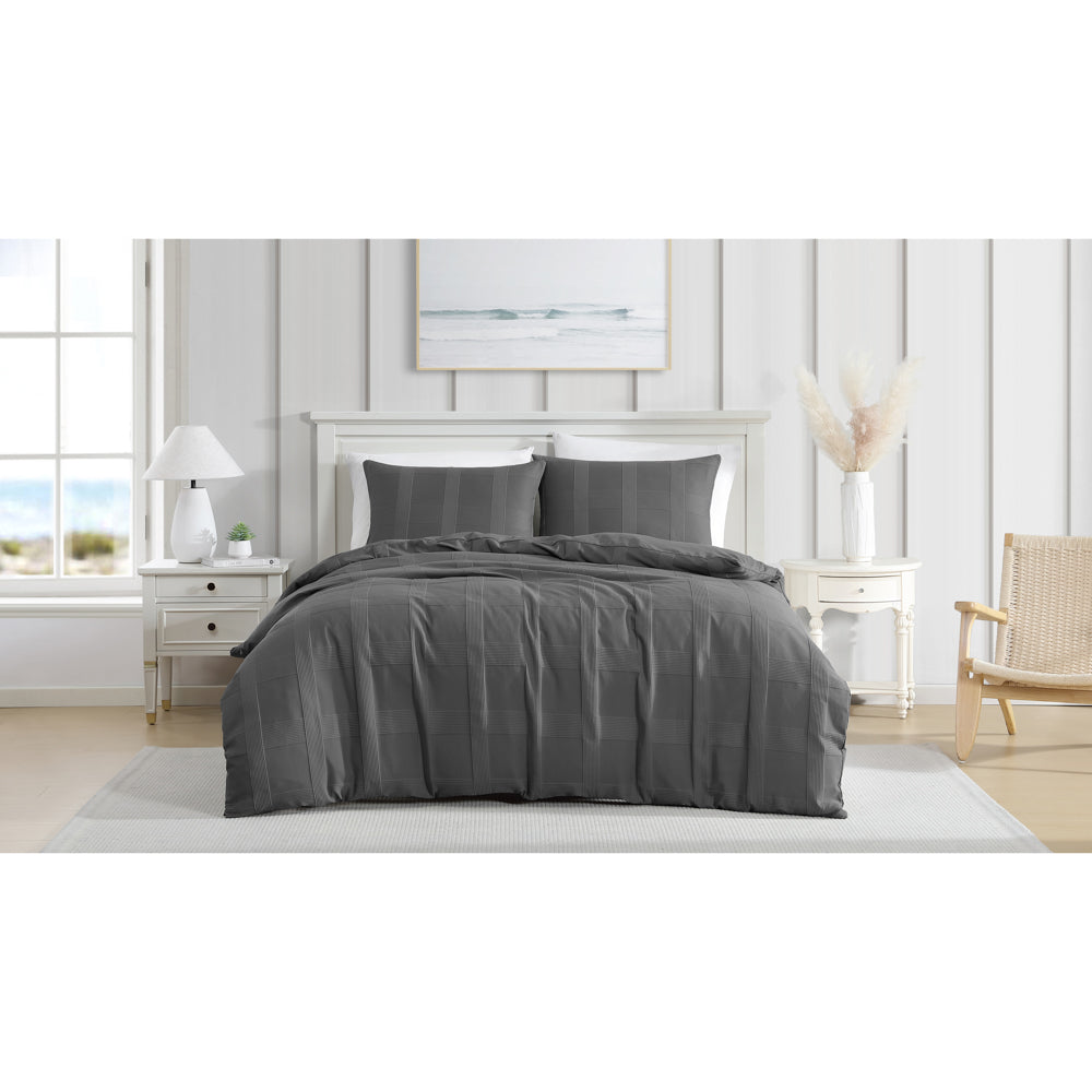 Ardor Shiloh Textured Quilt Cover Set