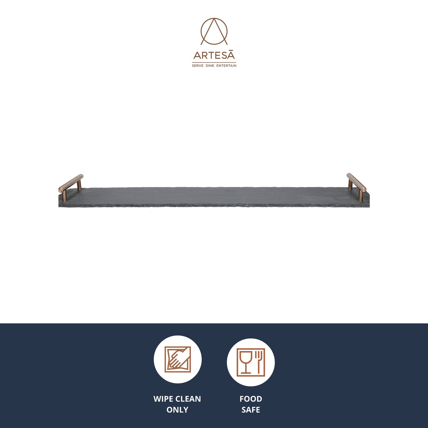 Artesa Rectangular Slate Platter