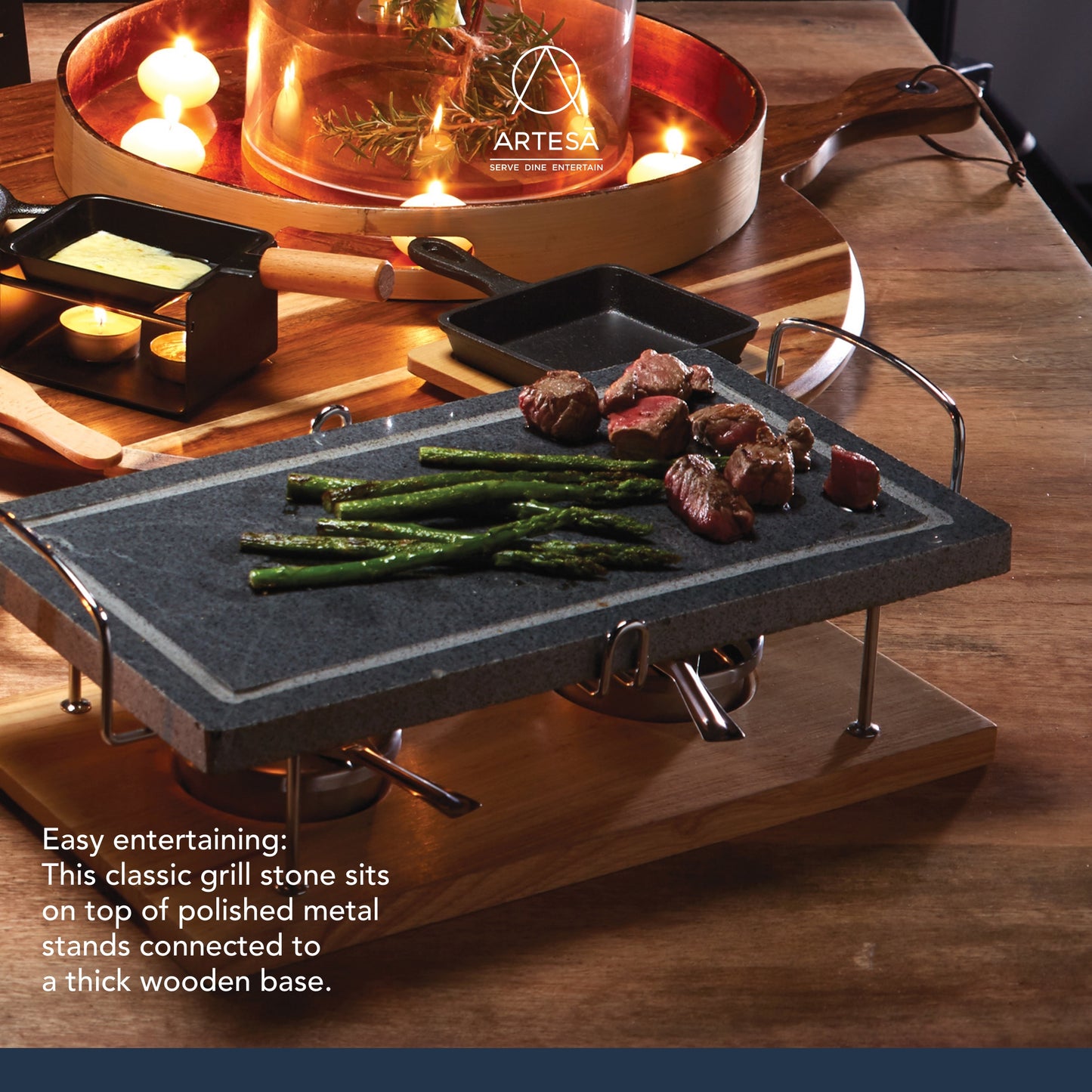 Artesa Marble Hot Stone Grill Set