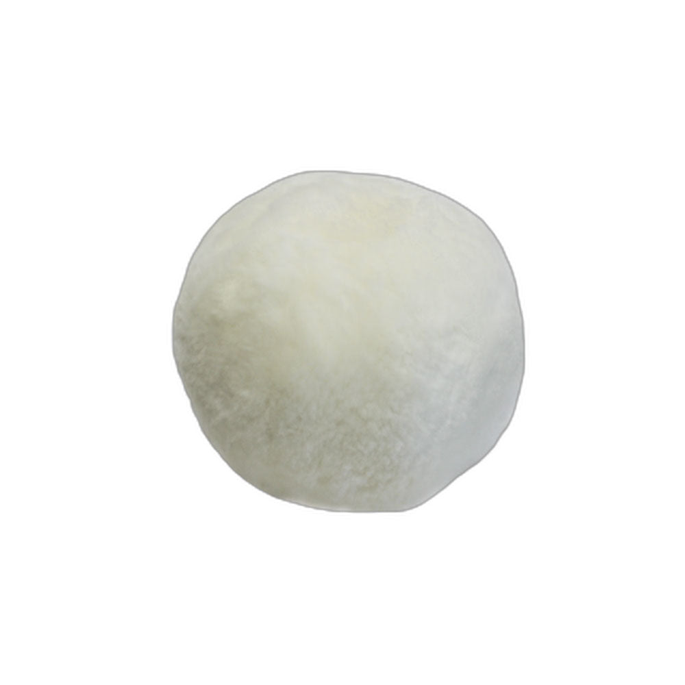 Fibre by Auskin Sheepskin Shorn Ball Cushion 28cm