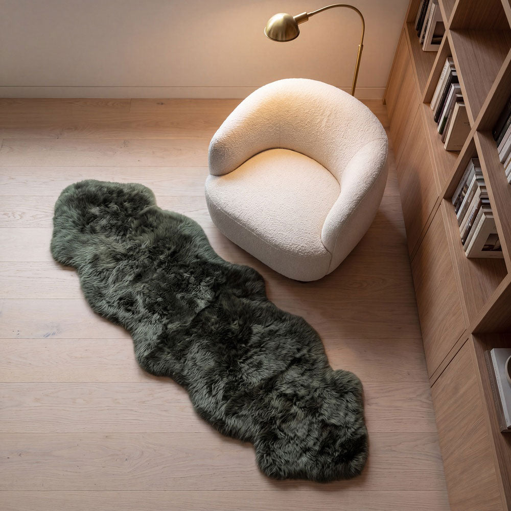 Fibre by Auskin Long Wool Double Rug 210cm x 600cm