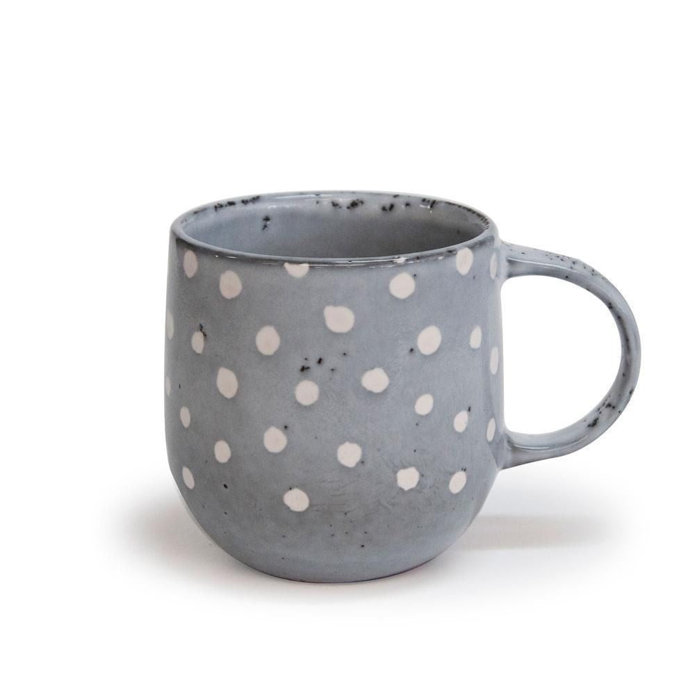 Salt & Pepper Naoko 380ml Mug Polka Grey