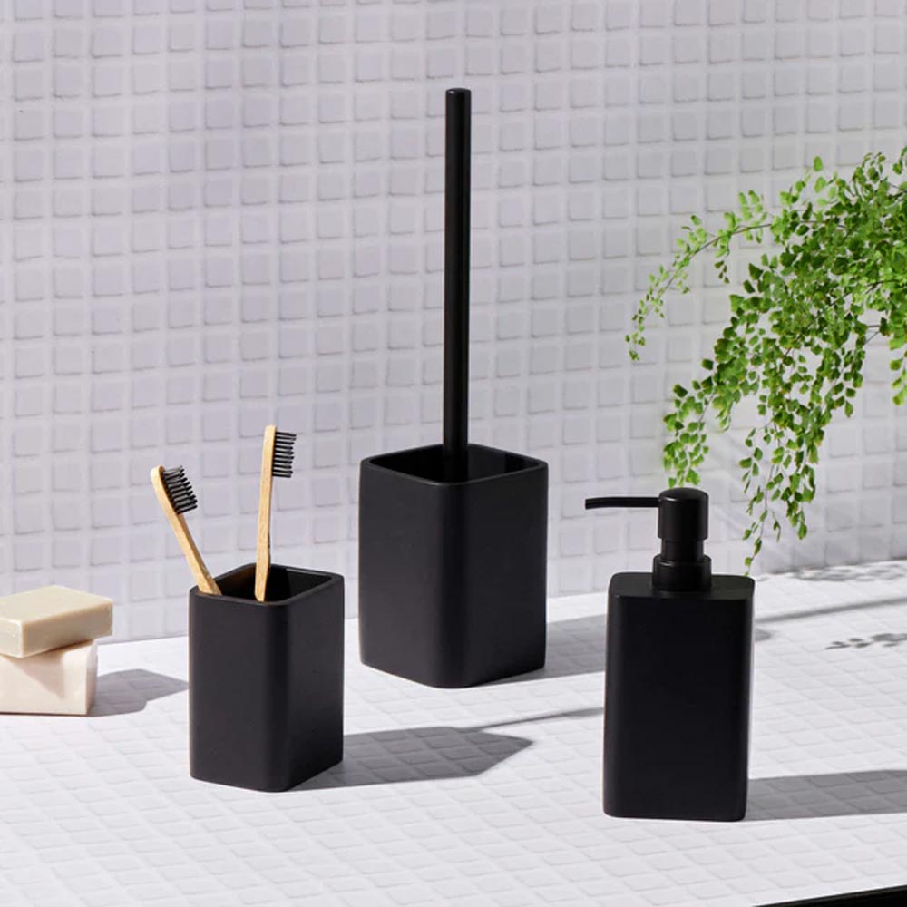 Salt & Pepper Copenhagen Toilet Brush Holder