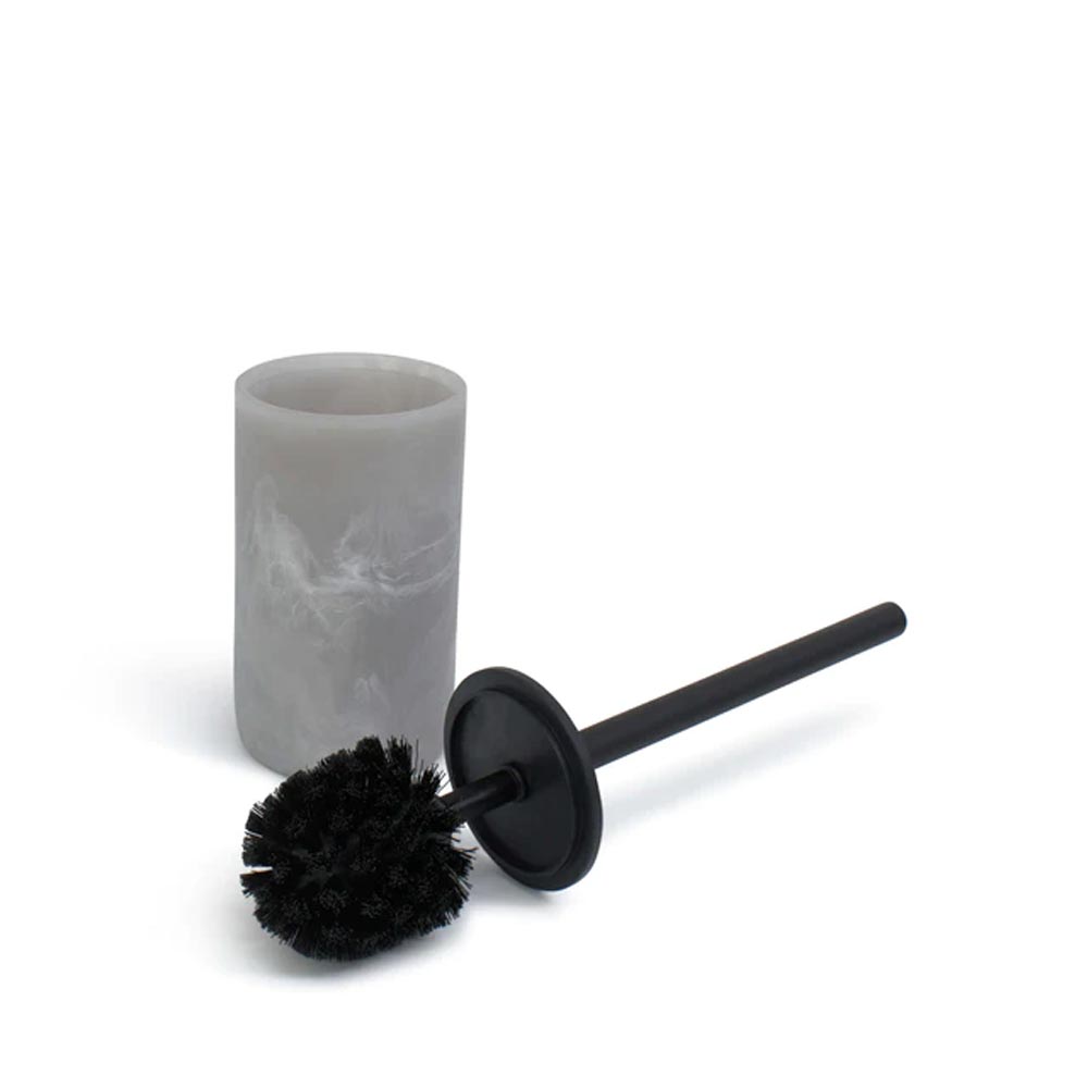 Salt & Pepper Hades Toilet Brush Holder Smoke