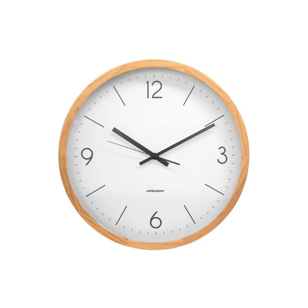 Salt & Pepper Boden Clock 50cm