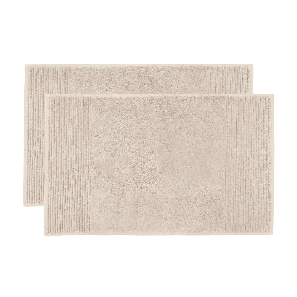 Bambury Elvire Set of 2 Bath Mats