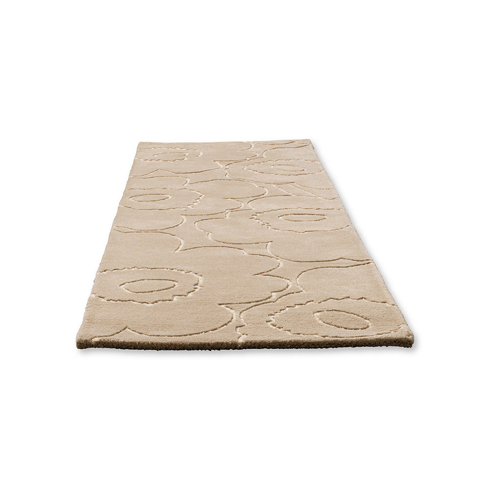 Marimekko Piirto Unikko Rug Greige