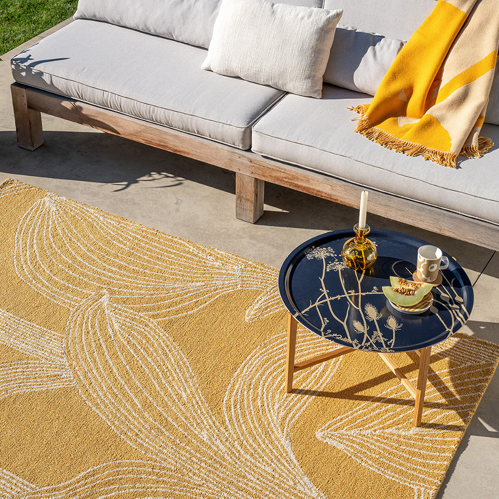 Marimekko Kukat Puhkeavat Outdoor Rug Straw