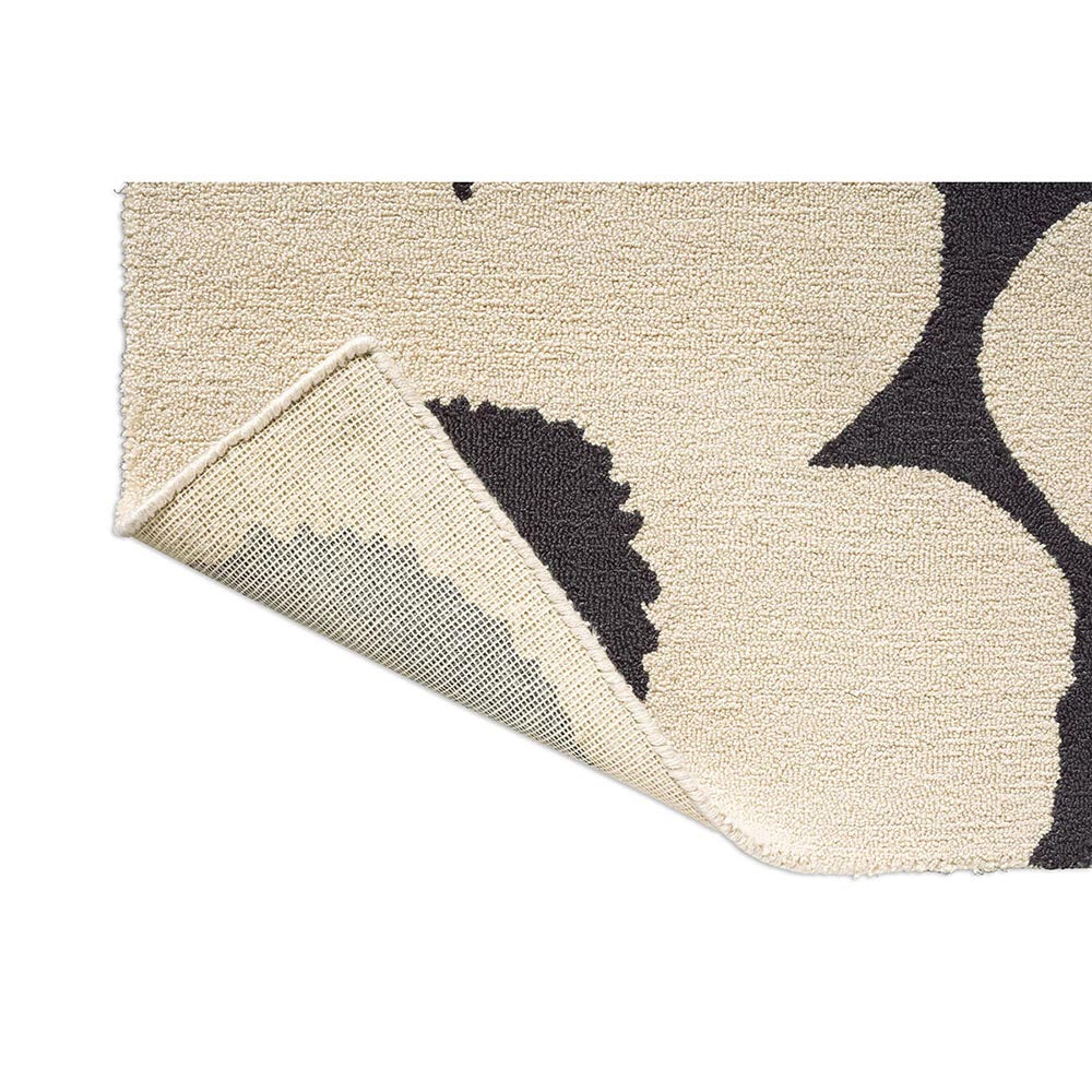 Marimekko Unikko Outdoor Rug Charcoal White
