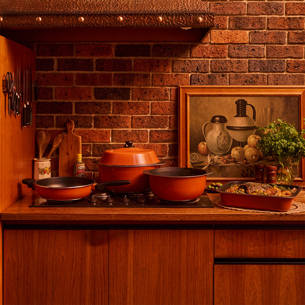 Bessemer Casserole 37cm Orange