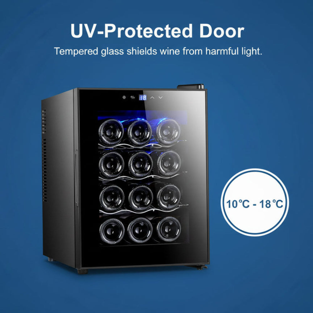 Lenoxx 12 Bottle Thermoelectric Wine Fridge 65W