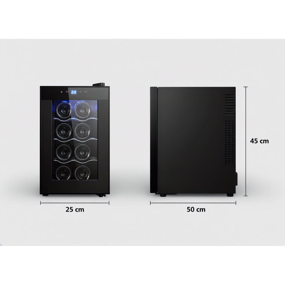 Lenoxx 8 Bottle Thermoelectric Wine Fridge 65W
