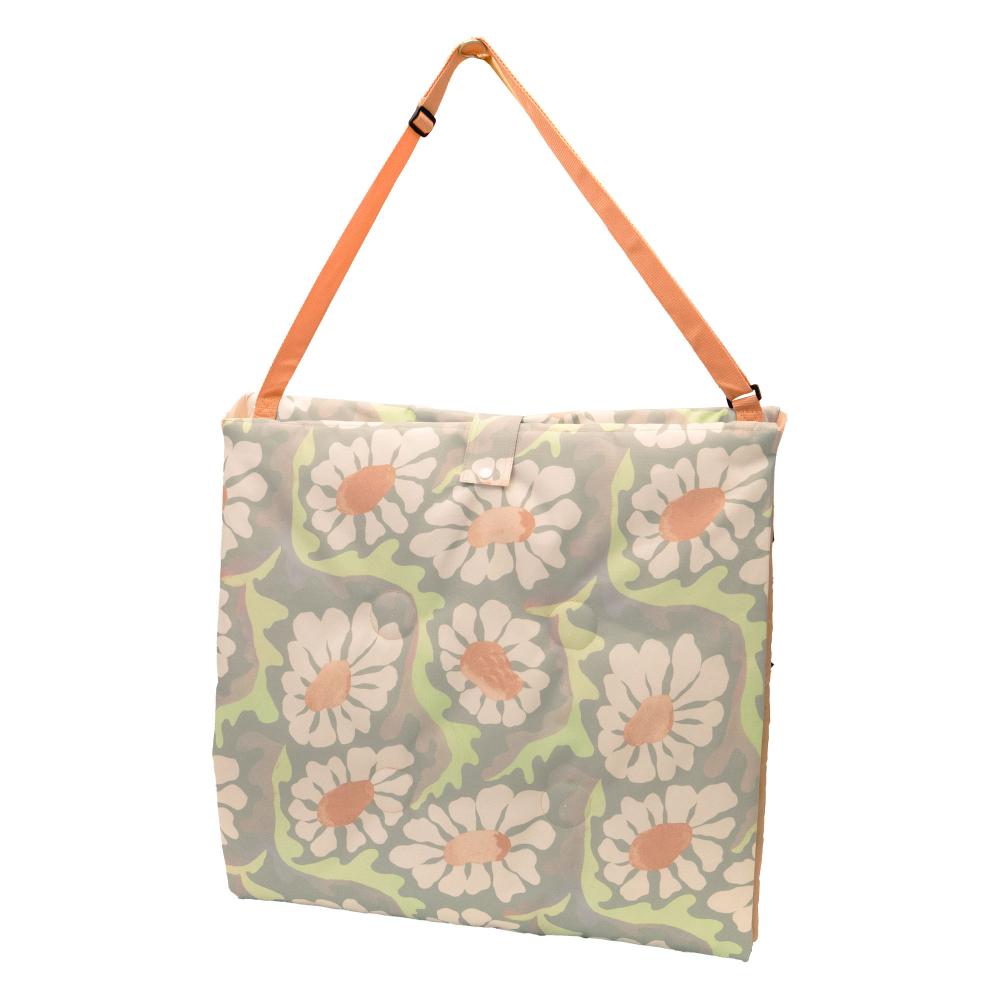 Bambury Sadie Beach Lounger folded up