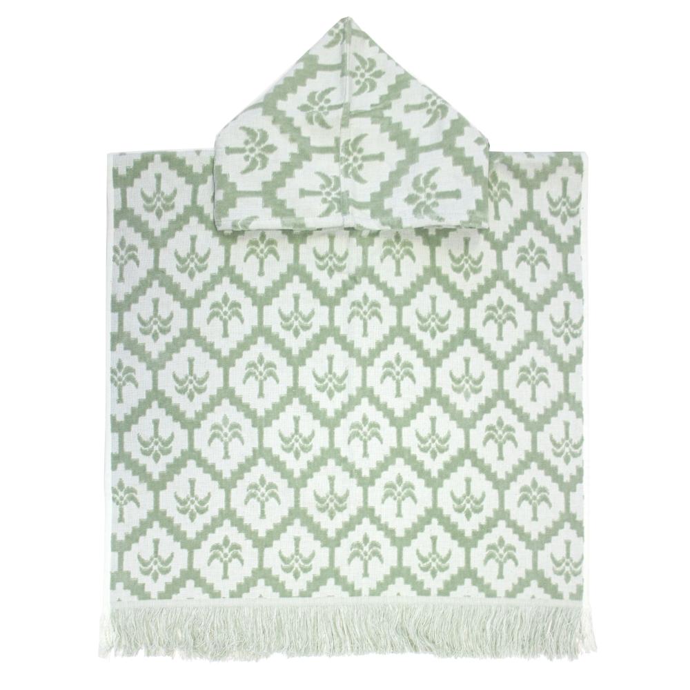 Bambury Cocos Kids Poncho Sage