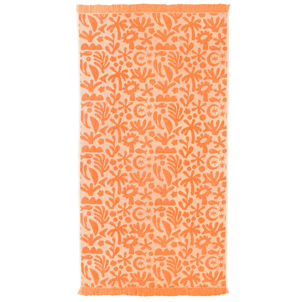 Bambury Hilo Beach Towel Holiday Peach