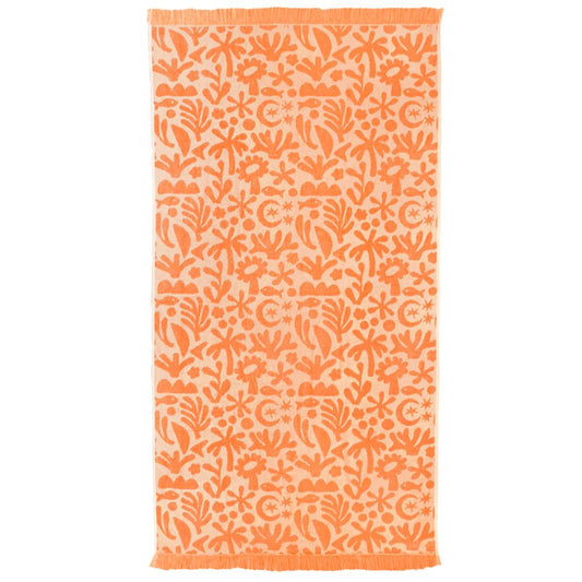 Bambury Hilo Beach Towel Holiday Peach