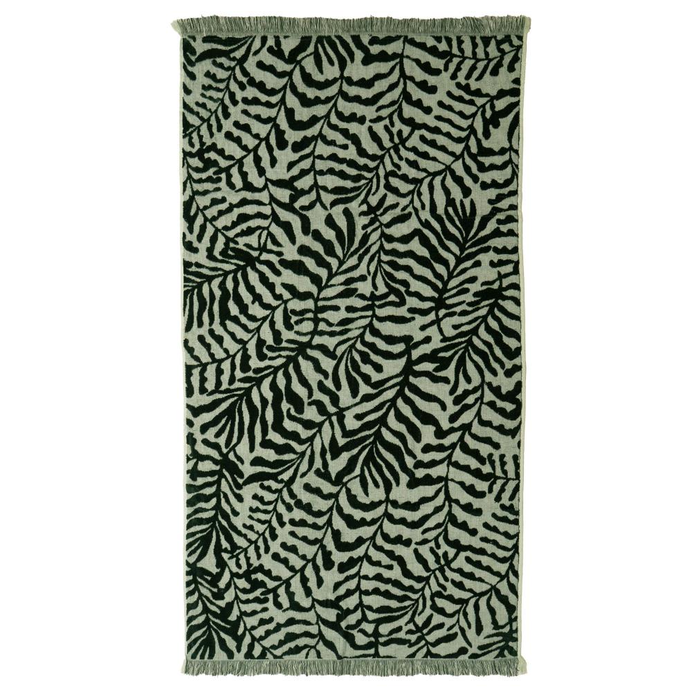 Bambury Hilo Beach Towel Nori Green