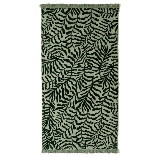 Bambury Hilo Beach Towel Nori Green