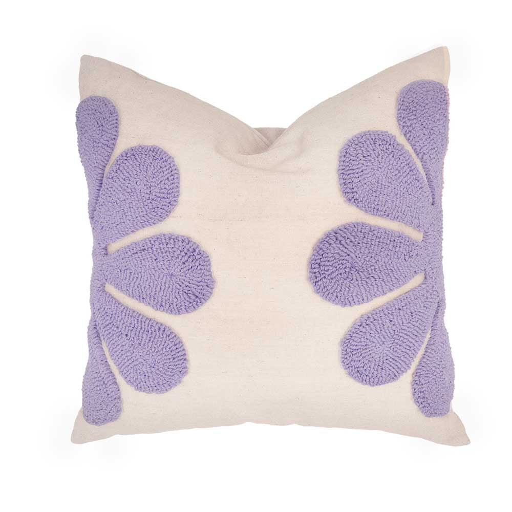 Bambury Florian Square Cushion purple
